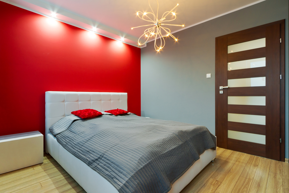 Red Accent Wall Bedroom Ideas dallas 2022